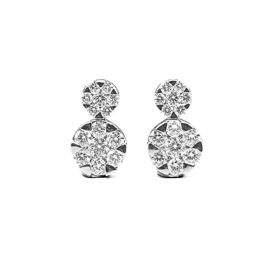 Pave Setting Earring